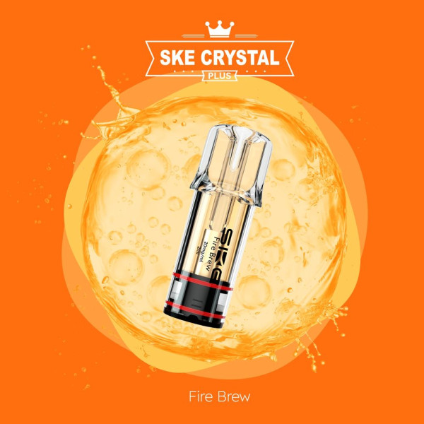 SKE Crystal PLUS FIRE BREW 2% Nikotin 2er Pack
