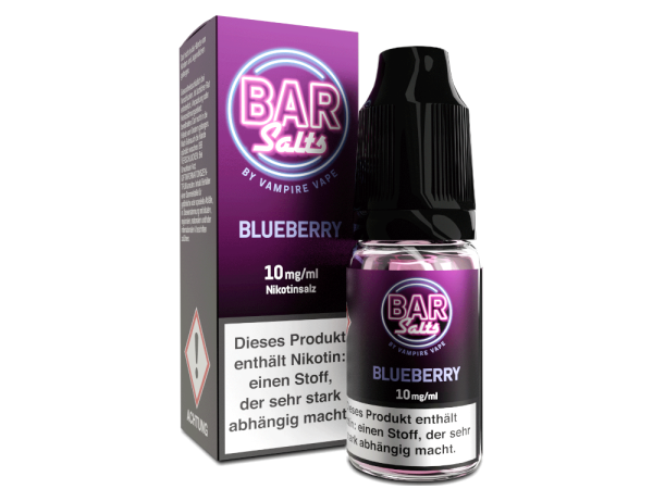 Vampire Vape - Bar Salts - Blueberry Nikotinsalz Liquid 10 ml