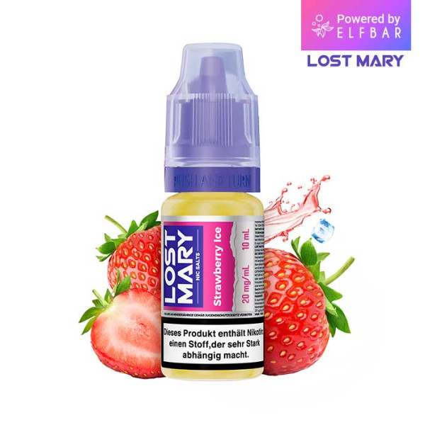 Elfbar Lost Mary Liquid Strawberry Ice 10ml