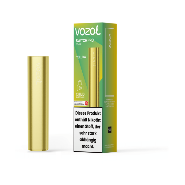 VOZOL Switch Pod Kit 400 mAh - Farbe Yellow