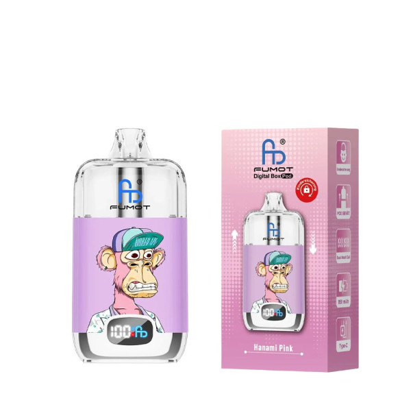 Fumot Digital Box Pod Kit - Farbe: Hanami Pink