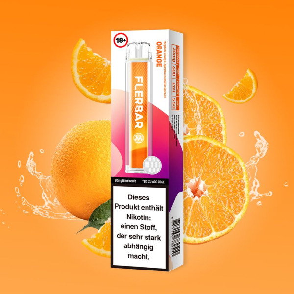 Flerbar M – Orange 20mg Nikotin