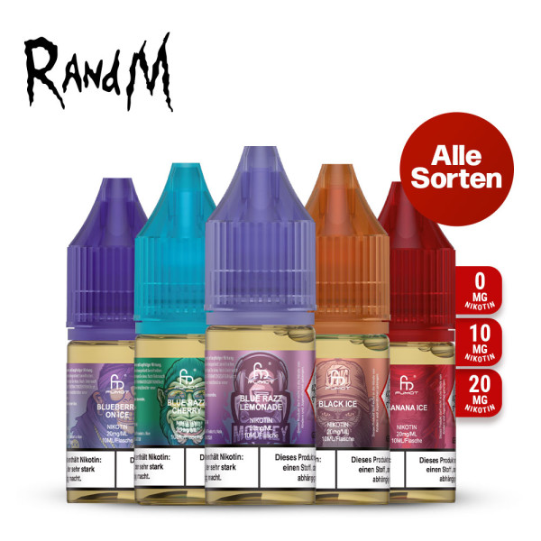 RandM Liquid Alle Sorten