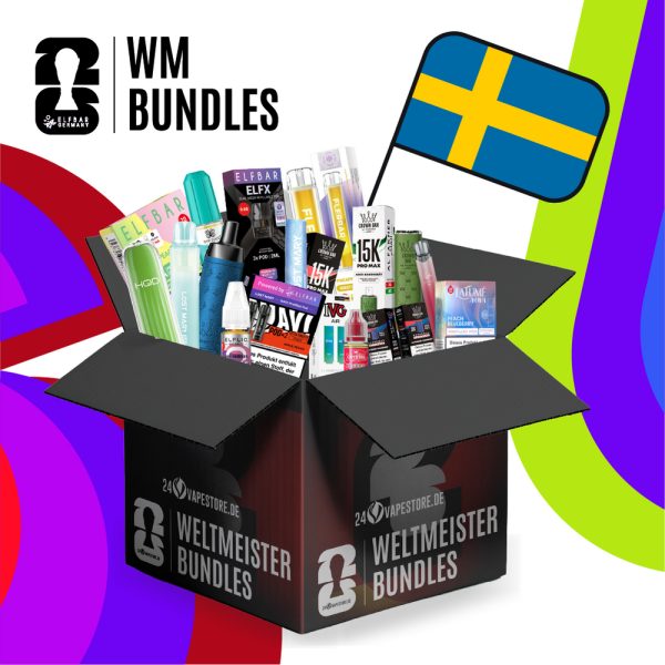 WM 2026 Flag Vape Set - Schweden