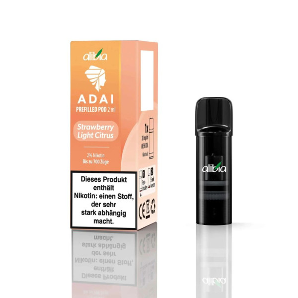 Adai Prefilled Pods - Strawberry Light Citrus - 1er Pack