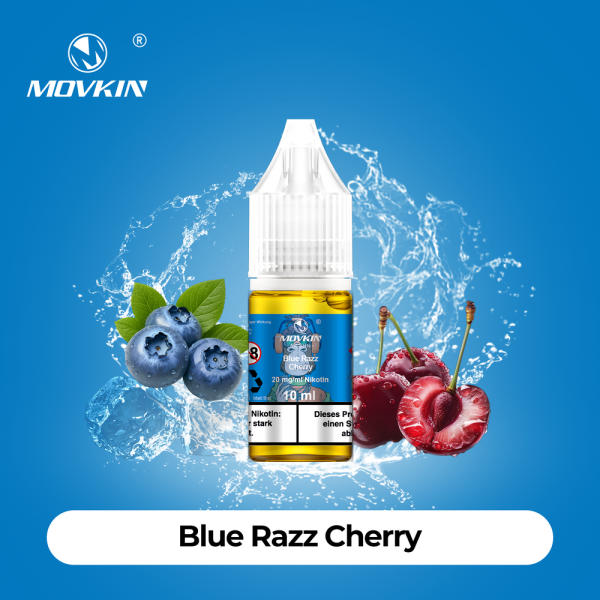 Movkin Liquid - Blue Razz Cherry - 10ml