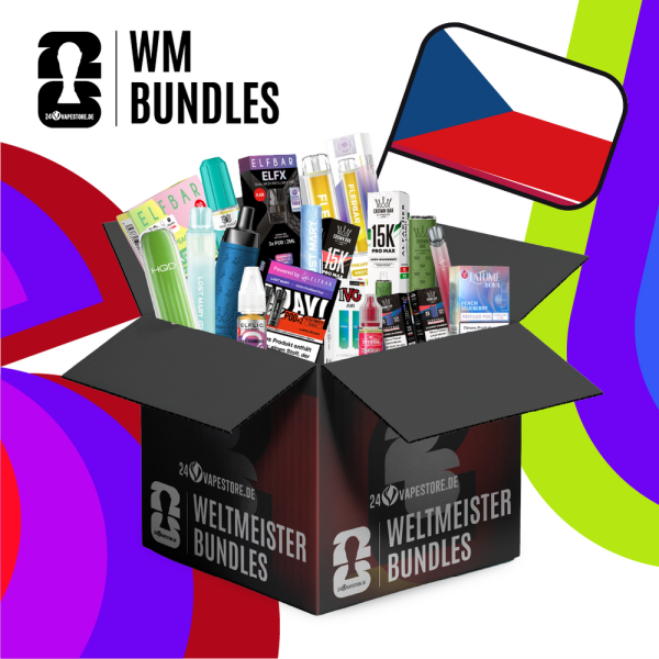 WM 2026 Flag Vape Set - Tschechien