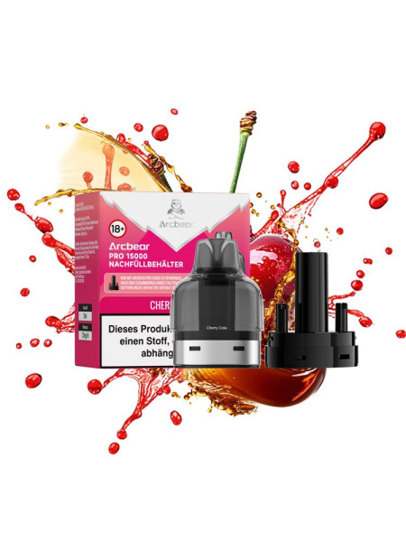 Arcbear Pro 15000 Pod - Cherry Cola - 20 mg/ml Nikotingehalt