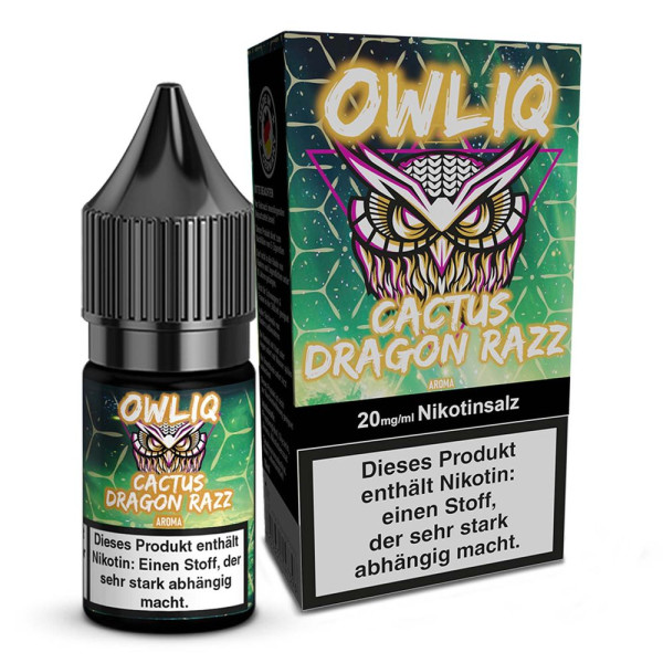 OWLIQ Nikotinsalz Liquid - Cactus Dragonfruit Raspberry - 10ml