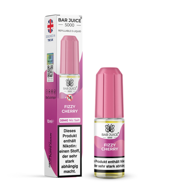 Bar Juice 5000 10ml Nikotinsalzliquid Fizzy Cherry