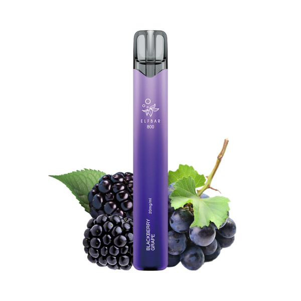ELFBAR 800 Blackberry Grape 20mg Nikotin