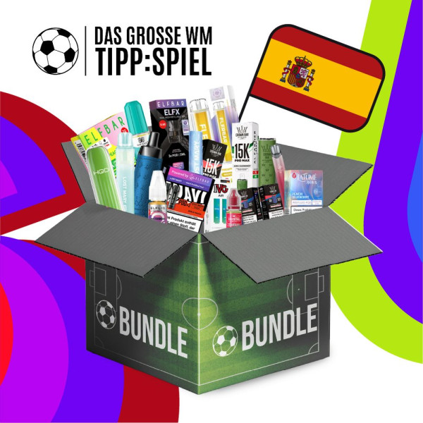 WM 2026 Flag Vape Set - Spanien