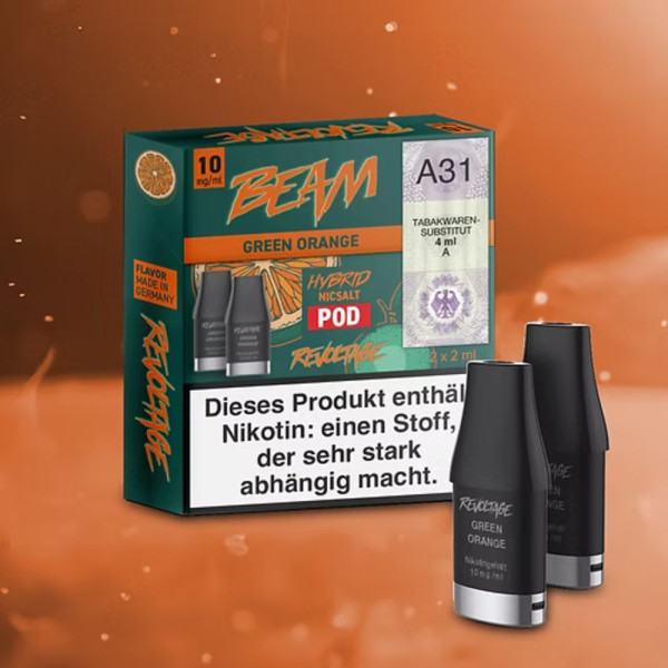 Revoltage Beam Pod - Green Orange - 2er Pack