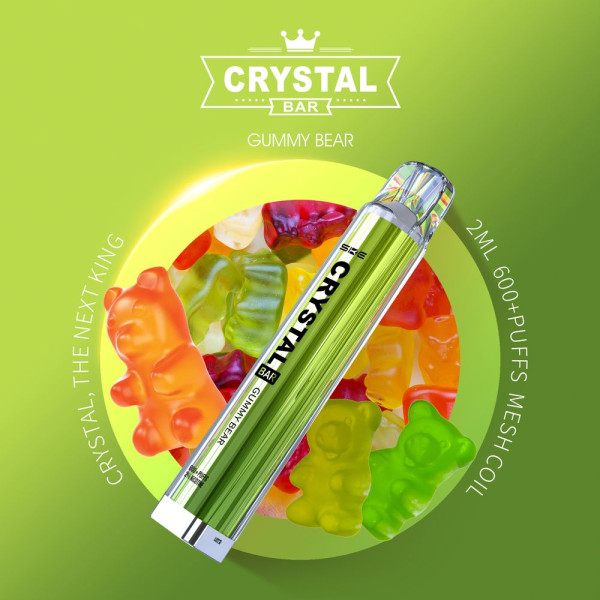 SKE Crystal Bar 600 Gummy Bear 2% Nikotin