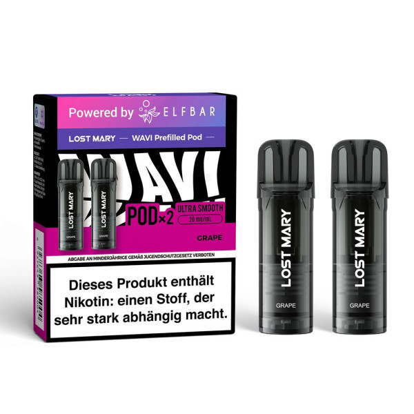 Lost Mary WAVI Grape 20mg Nikotin 2er Pack