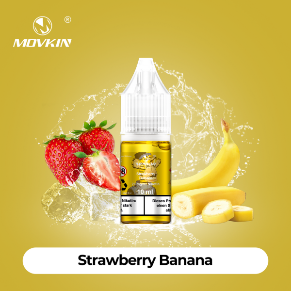 Movkin Liquid - Strawberry Banana - 10ml