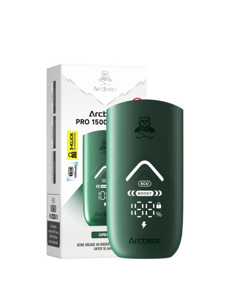 Arcbear Pro 15000 Akkuträger - Farbe: Green