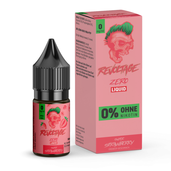 Revoltage - Super Strawberry - 10ml Nikotinsalz Liquid