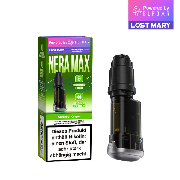 ELFBAR LOST MARY NERA MAX Refill Container Summer Grape