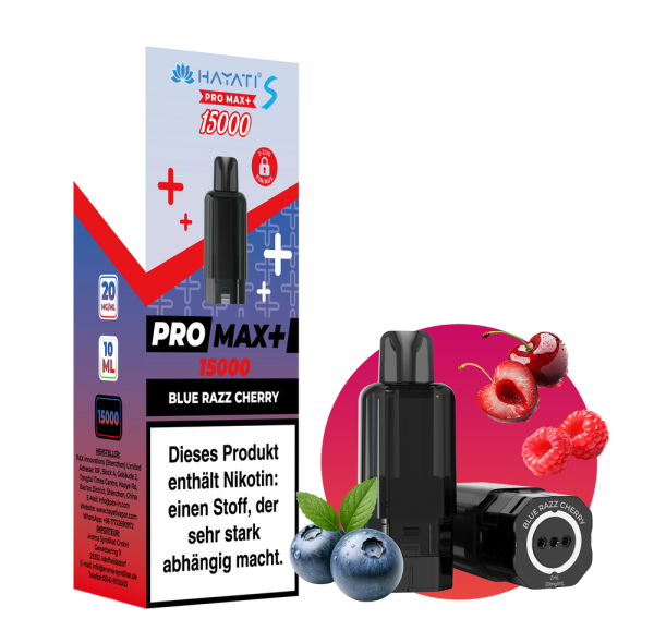 Hayati Pro Max+ 15K Pod Blue Razz Cherry