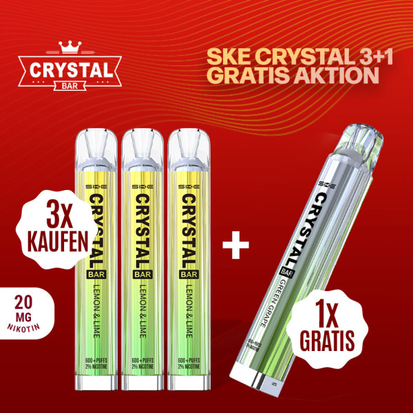 SKE Crystal Bar 600 3+1 Aktion