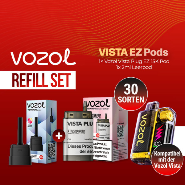 Vozol Vista Plug Ez Alle Sorten