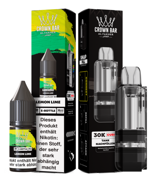 Al Fakher Cubic 30K Pod Lemon Lime