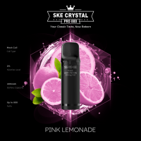 SKE Crystal Pro 800 - Pink Lemonade - 20mg Nikotingehalt SKE Crystal Pro 800 - Pink Lemonade - 20mg Nikotingehalt