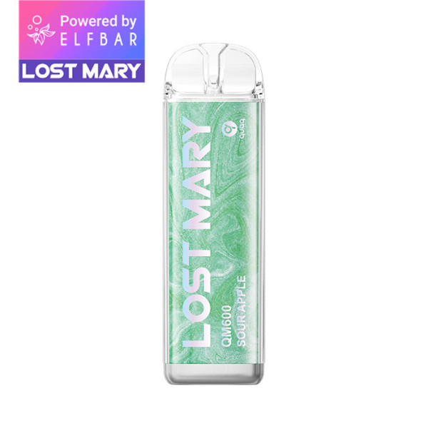 ELFBAR Lost Mary QM600 - Sour Apple 20mg Nikotin