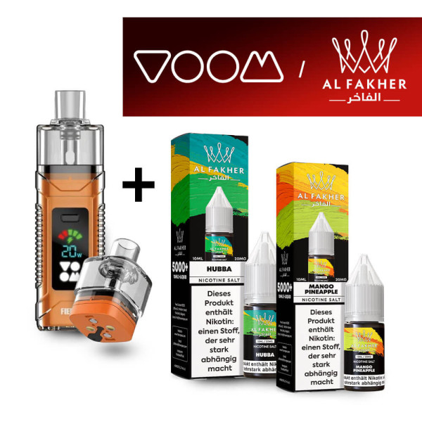 Voom Fiery - Farbe: Orange - Sparpaket