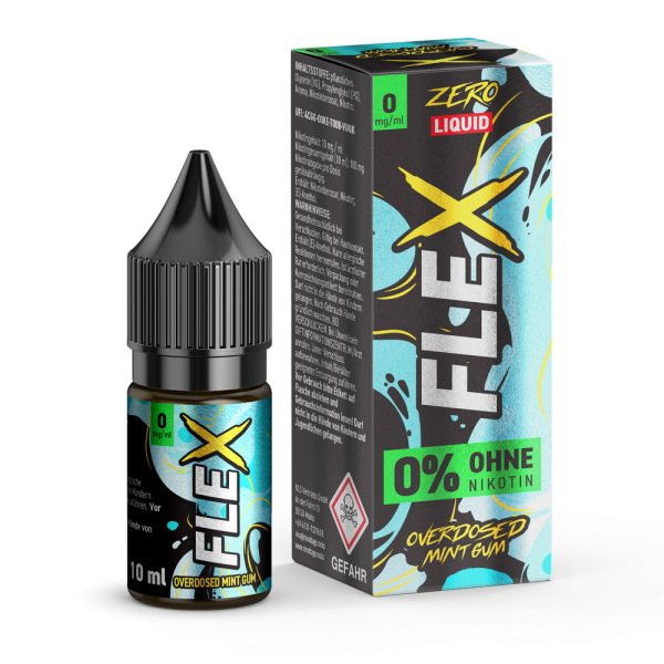 Revoltage Flex Overdosed - Mint Gum - Nikotinsalz Liquid