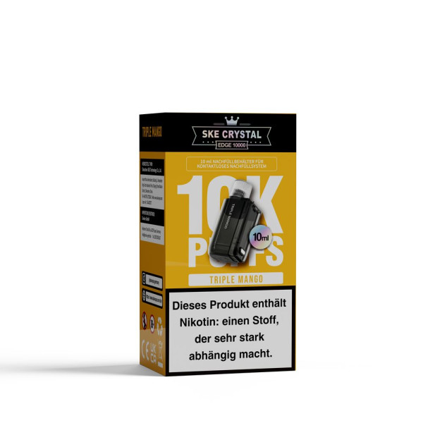 SKE Crystal Edge 10K Triple Mango - 10ml Pod