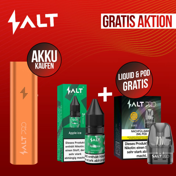 SALT Pro Gratis-Aktion