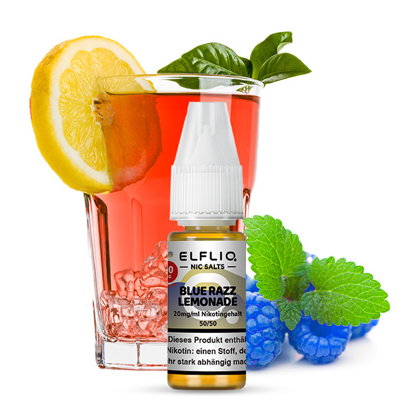 Elfliq Liquid Blue Razz Lemonade - by Elf Bar
