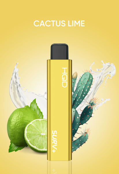 HQD Surv+ Cactus Lime 18 mg/ml Nikotin