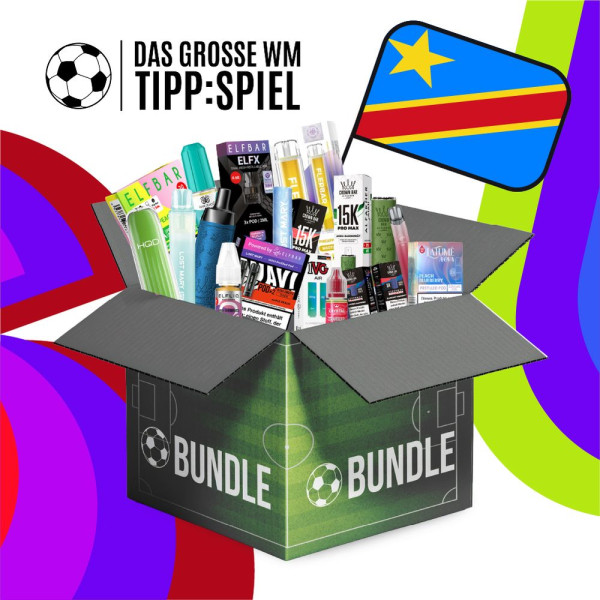 WM 2026 Flag Vape Set - Demokratische Republik Kongo