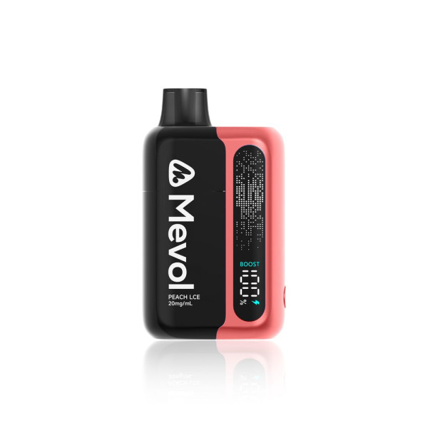 Mevol S7000 Pod Kit Red + Pod Peach Ice