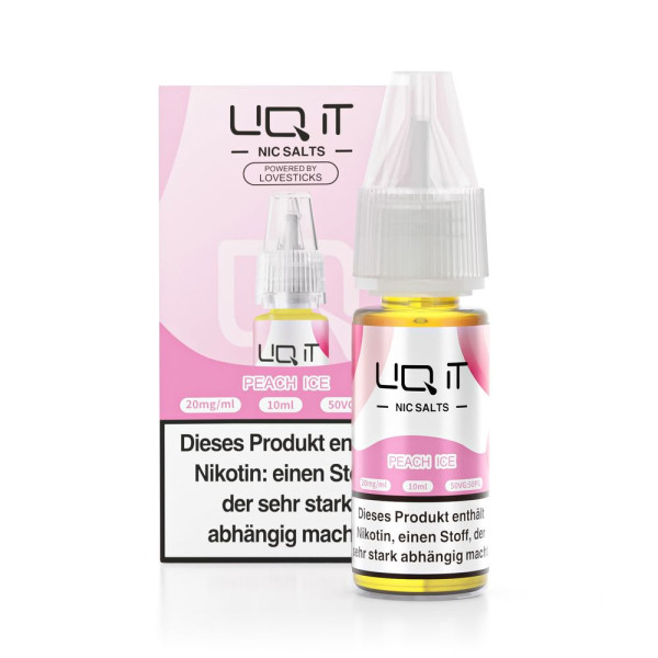 LIQ IT Liquid - Peach Ice