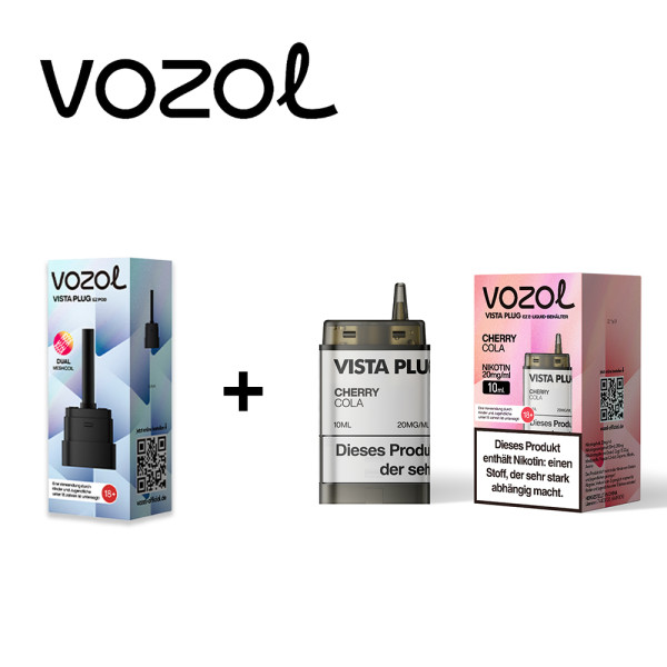 Vozol Vista Plug Ez Cherry Cola Pod Set