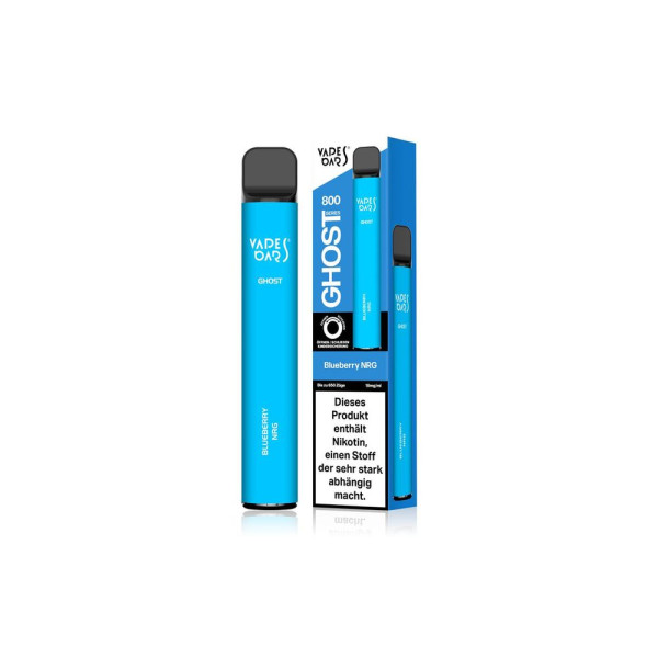Vape Bars Ghost 800 - Blueberry NRG - 20mg