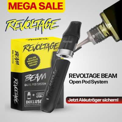 Revoltage Beam | Prefilled Pod Kits