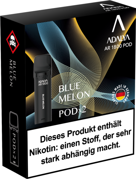 Adalya AR1800 Pod - Blue Melon - 20mg Nikotin