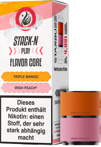 Star Buzz Pod Triple Mango und Irish Peach - 2er Pack - 20mg