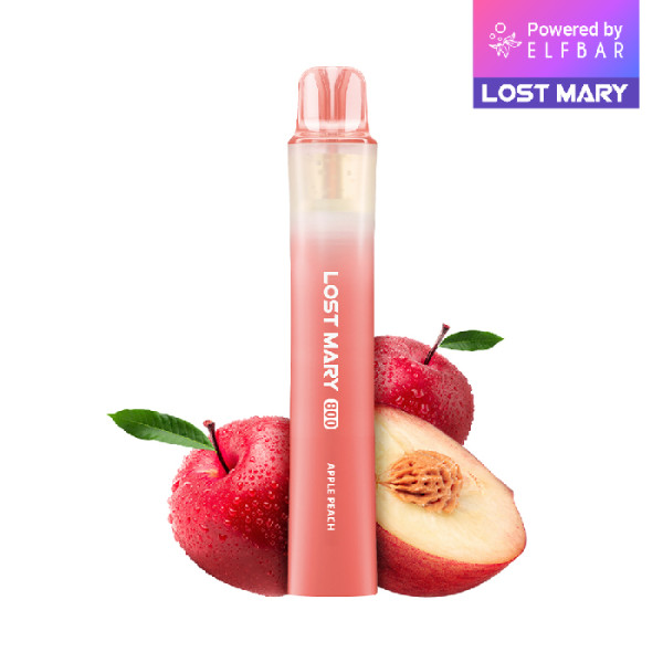 Elfbar Lost Mary 800 Apple Peach 20mg Nikotin Einweg E-Zigarette