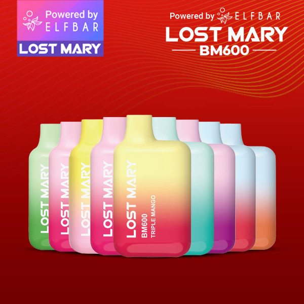 Lost Mary BM600 20mg Nikotin Alle Sorten