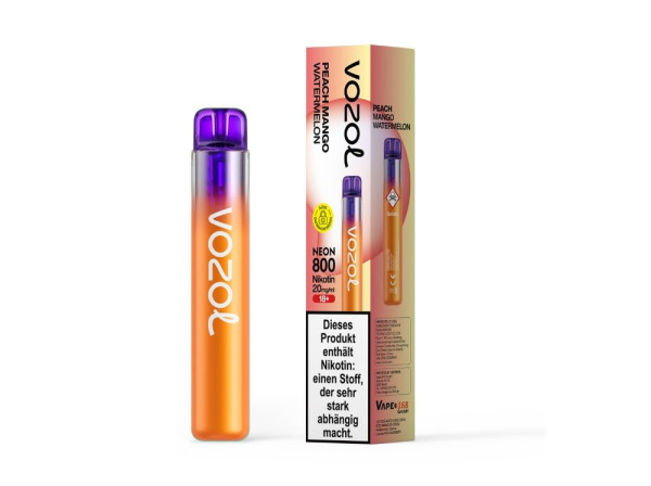Vozol Neon 800 Peach Mango Watermelon