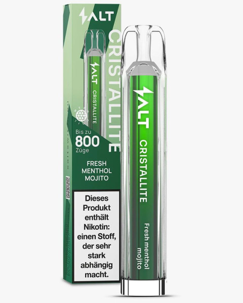 Salt Cristallite Fresh Menthol Mojito 20mg/ml Einweg E-Zigarette