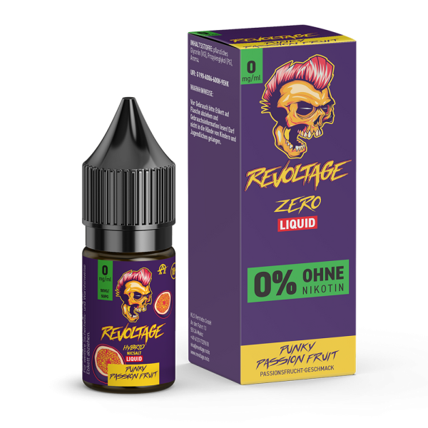 Revoltage - Punky Passion Fruit - 10ml Nikotinsalz Liquid
