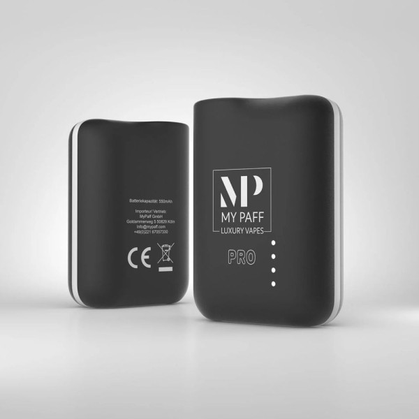My Paff Pro Akkuträger - 550 mAh Battery - Farbe: Black