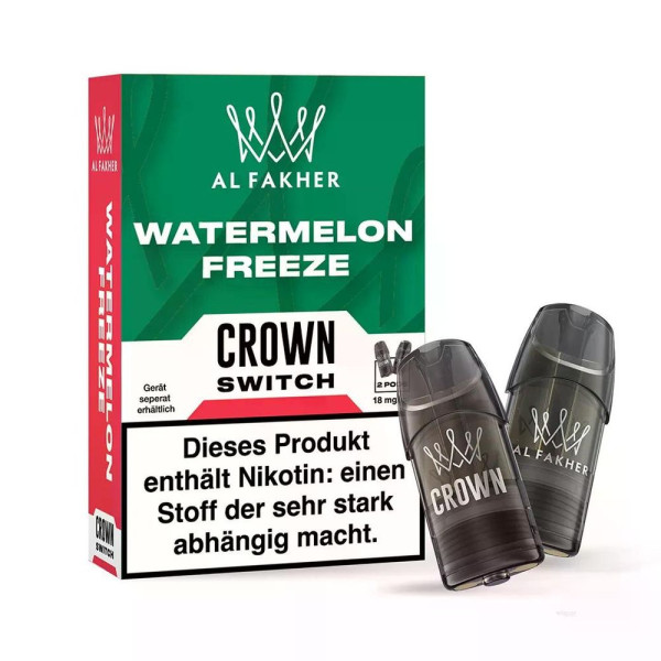 Al Fakher Crown Switch - Watermelon Freeze - 2er Pack